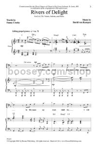 Rivers Of Delight (SATB)