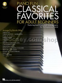 Piano Fun Classical Favorites For Adult Beginners (Book & Online Audio)