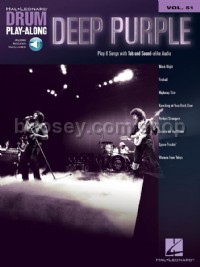 Drum Play-Along 51 Deep Purple (Book & Online Audio)