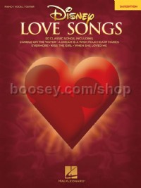 Disney Love Songs 3rd Edition (PVG)