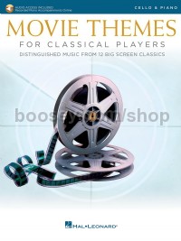 Movie Themes For Classical Players Cello (Book & Online Audio)