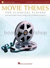 Movie Themes For Classical Players Clarinet (Book & Online Audio)