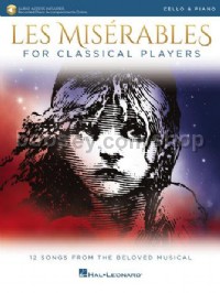 Les Misérables for Classical Players - Cello & Piano (Book & Online Audio)