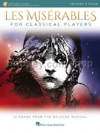 Les Misérables for Classical Players - Trumpet & Piano (Book & Online Audio)
