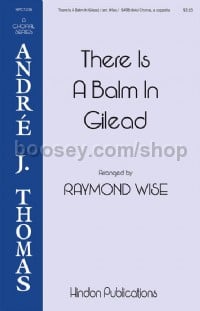 There Is a Balm in Gilead (SATB)