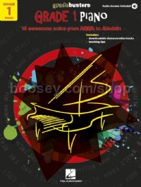 Gradebusters Grade 1 Piano (Book & Online Audio)