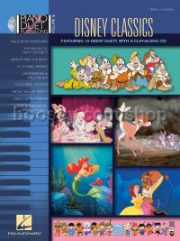 Piano Duet Play Along 16 Disney Classics (Book & CD)