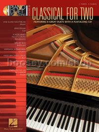 Piano Duet Play Along 28 Classical For Two (Book & CD)