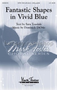Fantastic Shapes in Vivid Blue (SATB/SSAA Voices)