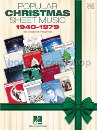 Popular Christmas Sheet Music (1940-1979) PVG