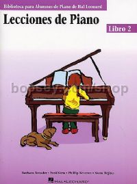 Lecciones De Piano Libro 2 Hal Leonard