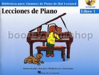 Lecciones De Piano Libro 1 Book & CD Hal Leonard