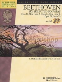 Sonatas (6 Selected) (Book & CD)