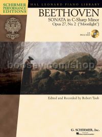 Sonata In C Sharp Minor Op.27 "Moonlight" (Book & CD)