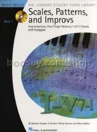 Scales, Patterns And Improvs - Book 1 (Book/CD) 