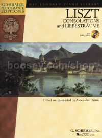 Consolations & Liebestraume (Bk & CD) piano