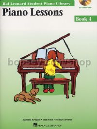 Hal Leonard Student Piano Library: Piano Lessons Book 4 (Book & CD)