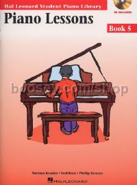 Piano Lessons Book 5 (Book & CD)