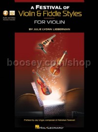 A Festival of Violin & Fiddle Styles for Violin (Book & Online Audio)