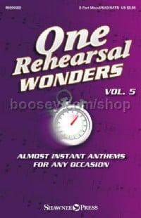 One Rehearsal Wonders, Volume 5 (2-Part Mixed Choir, or SAB/SATB)