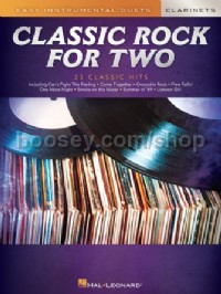 Classic Rock for Two Clarinets (2 Clarinets)