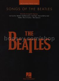 Beginning Piano Solo: Songs Of The Beatles