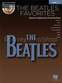 Beatles Favorites - Beginning Piano Play-along Vol 7