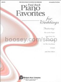 Piano Favorites for Weddings 