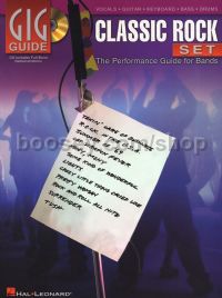 Gig Guide: Classic Rock Set (Book & CD)