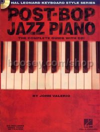 Post-Bop Jazz Piano Book & CD