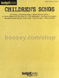 Budget Books: Children's Songs