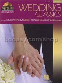 Piano Play-Along vol.10: Wedding Classics (Book & CD)