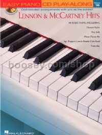 EASY Piano Play-Along vol.16: Lennon & McCartney (Book & CD)