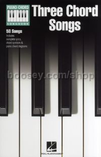 Piano Chord Songbook Three Chord Songs