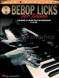Bebop Licks For Piano (Book & CD)