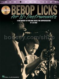 Bebop Licks for Bb Instruments (Book & CD)