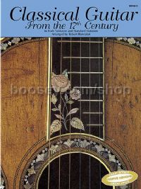 Classical Guitar From The 17th Century tab