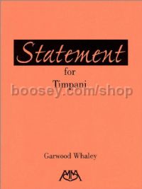 Statement for Timpani