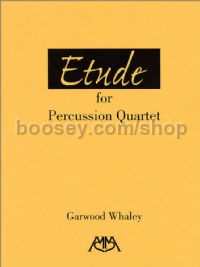 Etude for Percussion Quartet (score & parts)