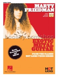 Marty Friedman - Exotic Metal Guitar (Guitar - Book & Online Audio)