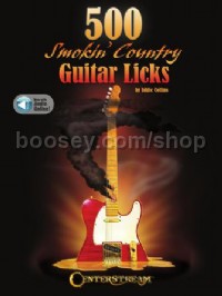 500 Smokin' Country Guitar Licks (Book & Online Audio)