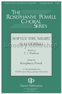 Softly the Night Is Sleeping (SATB Voices)