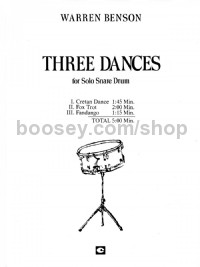 Three Dances for Solo Snare Drum