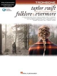 Taylor Swift - Selections from Folklore & Evermore - Trombone (Book & Online Audio)