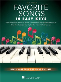 Favorite Songs In Easy Keys Easy Piano