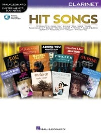Hit Songs Instrumental Play Along - Clarinet (Book & Online Audio)