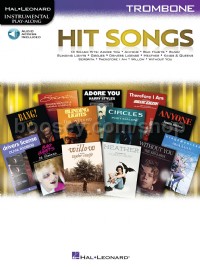 Hit Songs Instrumental Play Along - Trombone (Book & Online Audio)