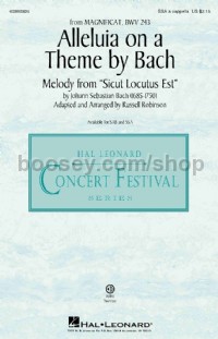 Alleluia on a Theme by Bach (BWV 243) (SSA Voices)