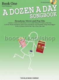 A Dozen A Day Songbook: Piano - Book 1 (Book & CD)