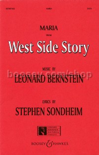 Maria (from West Side Story) (SATB & Accompaniment)